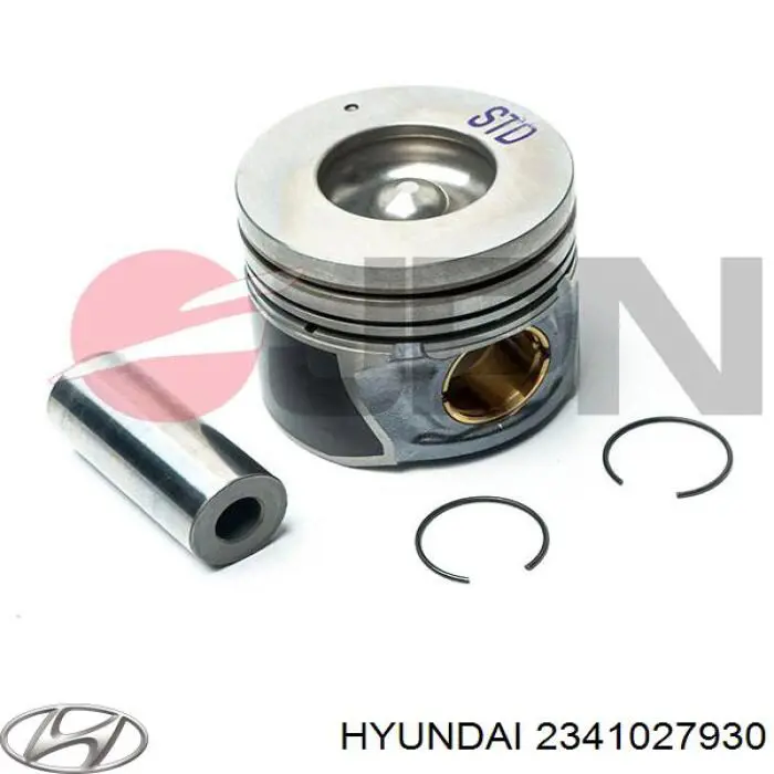 Поршень без колец Hyundai/Kia 2341027930
