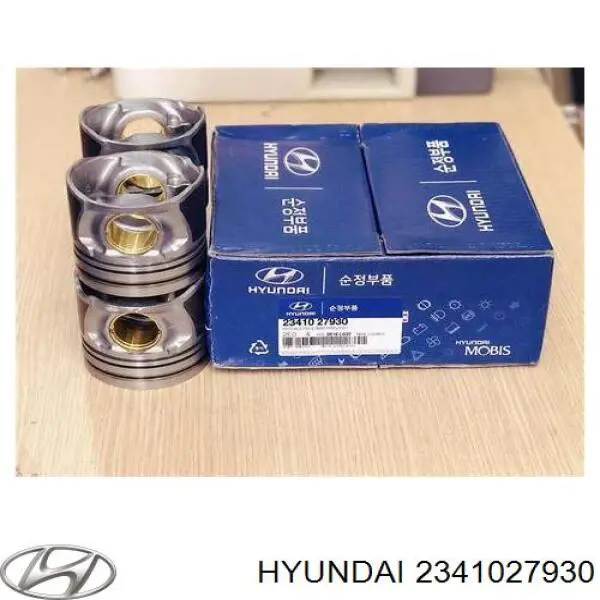 Поршень с пальцем без колец, STD Hyundai/Kia 2341027930