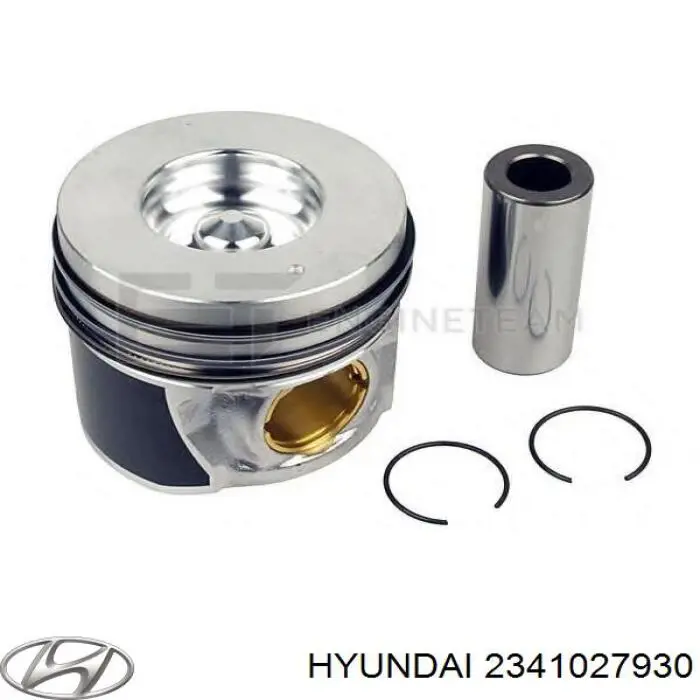 Купить 2341027930 Hyundai/Kia Поршень с пальцем без колец, стандарт