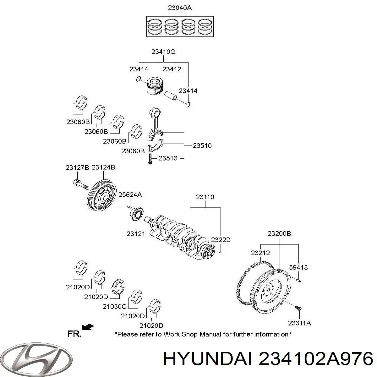  234102A976 Hyundai/Kia