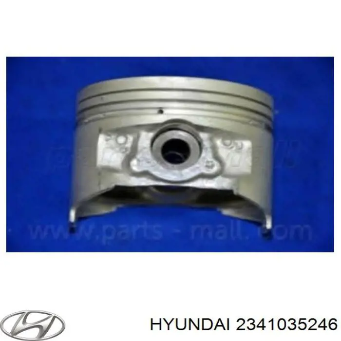 2341035246 Hyundai/Kia поршень в комплекте на 1 цилиндр, std