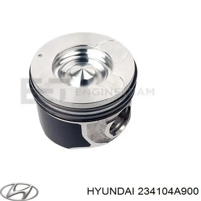 Купить 234104A900 Hyundai/Kia Поршень с пальцем без колец, стандарт