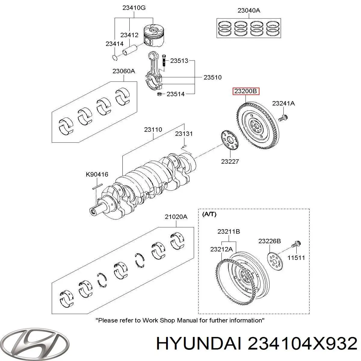 234104X932 Hyundai/Kia 