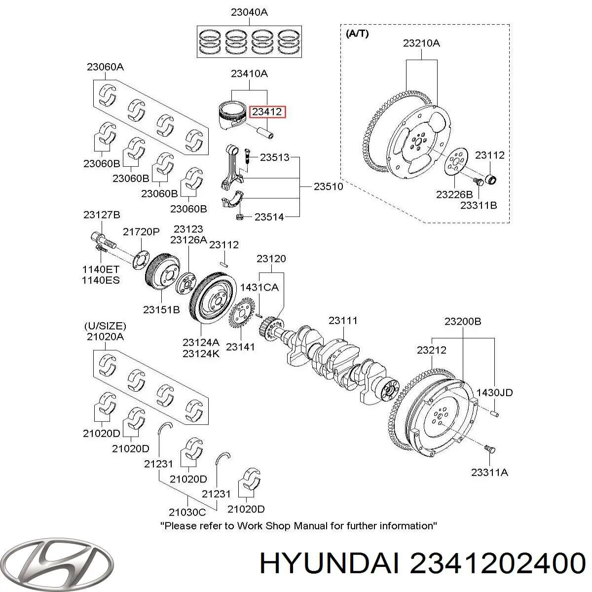 2341202400 Hyundai/Kia 