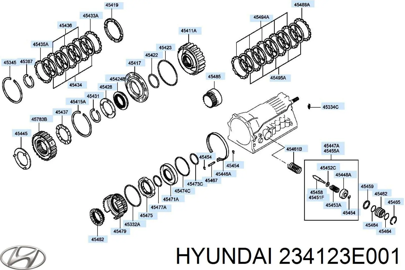 Палец поршня двигателя Hyundai/Kia 234123E001 цена, от 9.41 USD