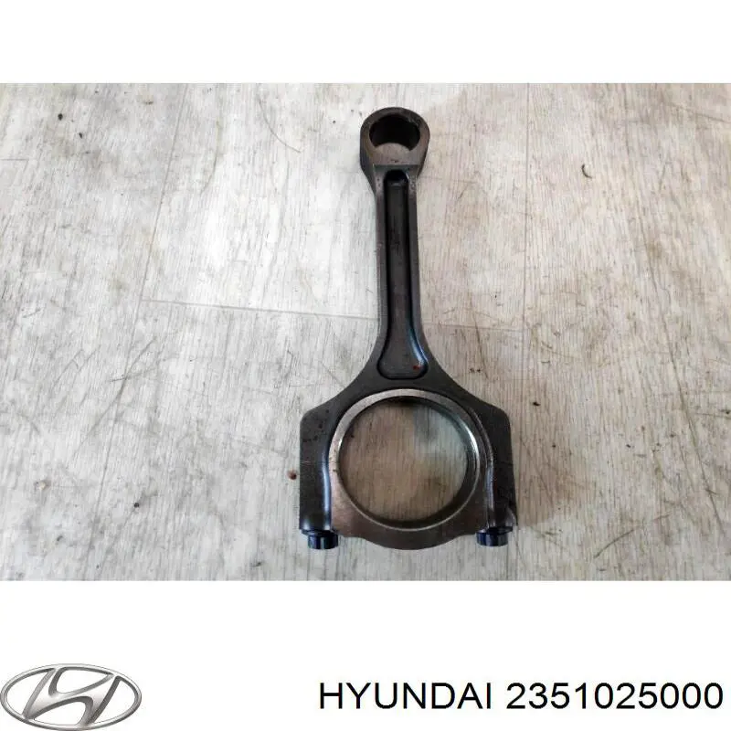 Шатун поршня двигателя на Hyundai Sonata NF