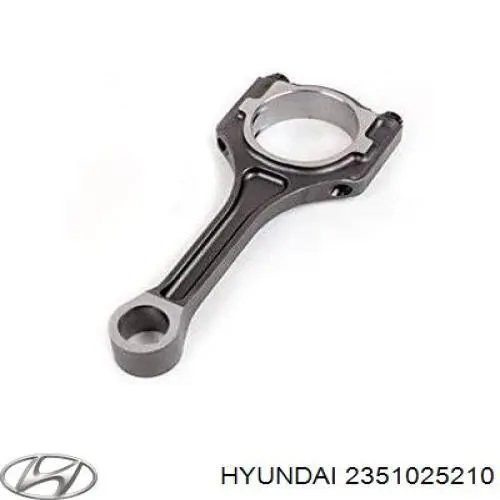Шатун поршня двигателя на Hyundai Sonata YF