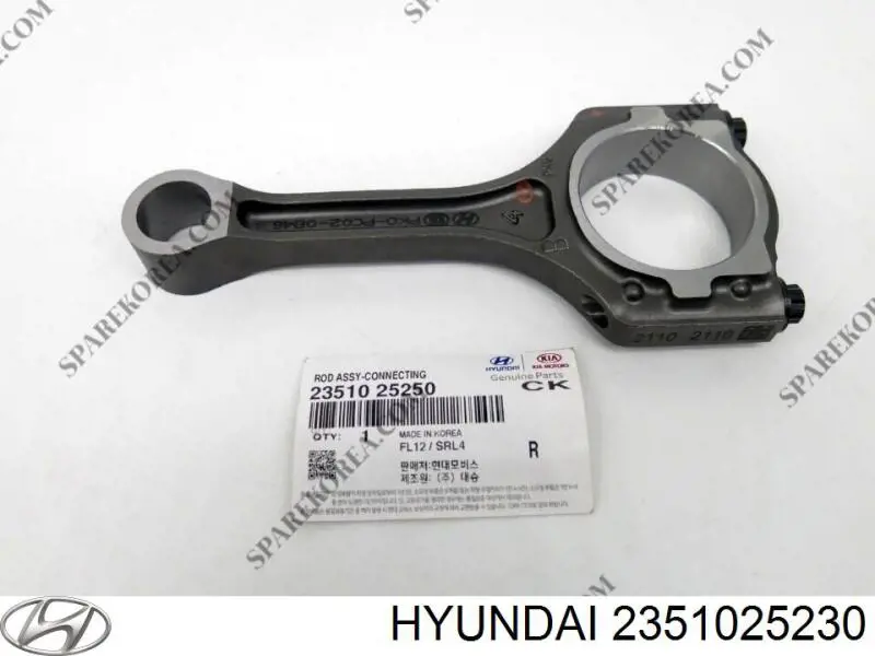 Шатун поршня двигателя Hyundai/Kia 2351025210