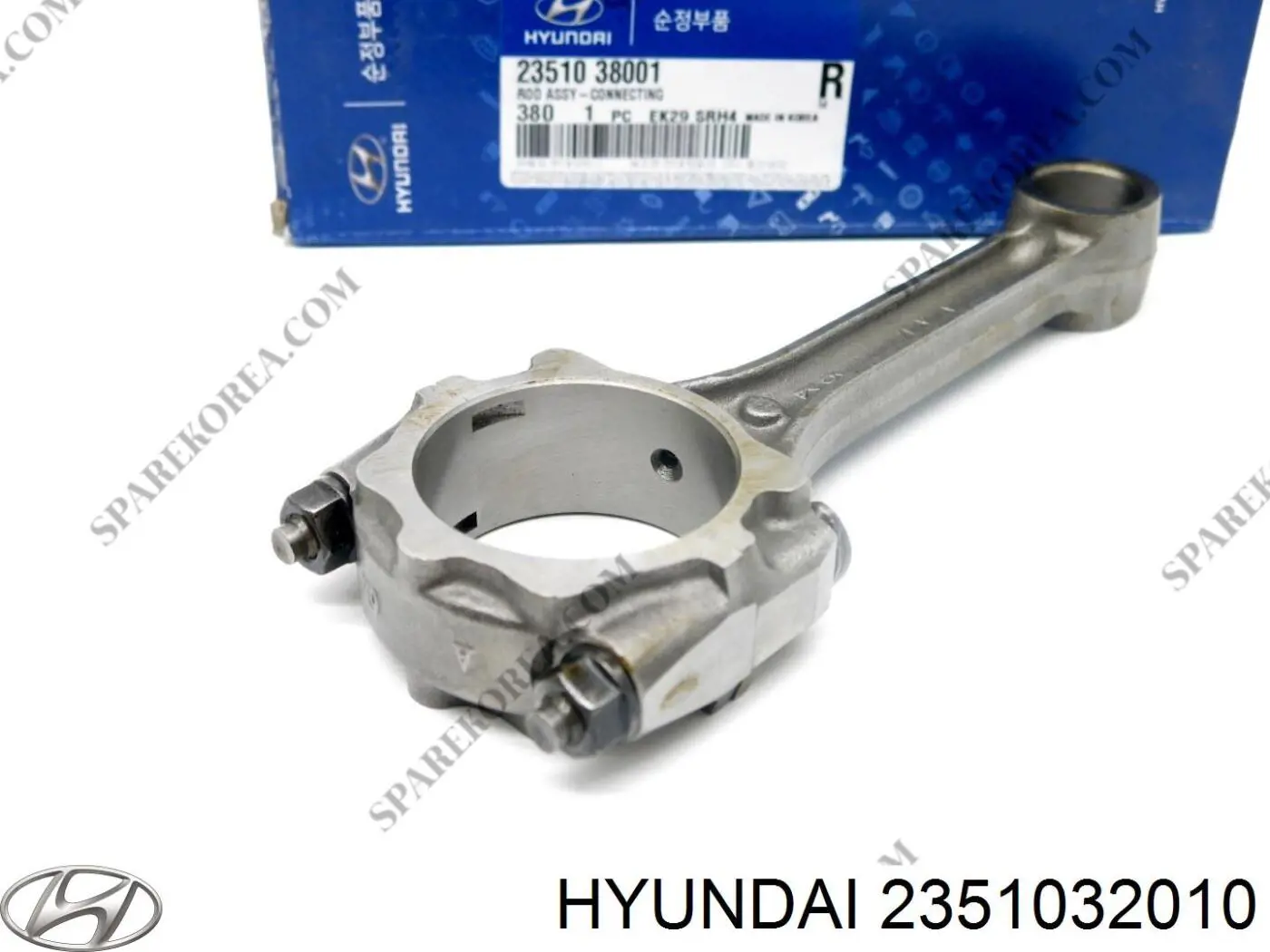 Шатун поршня двигателя на Hyundai Sonata 