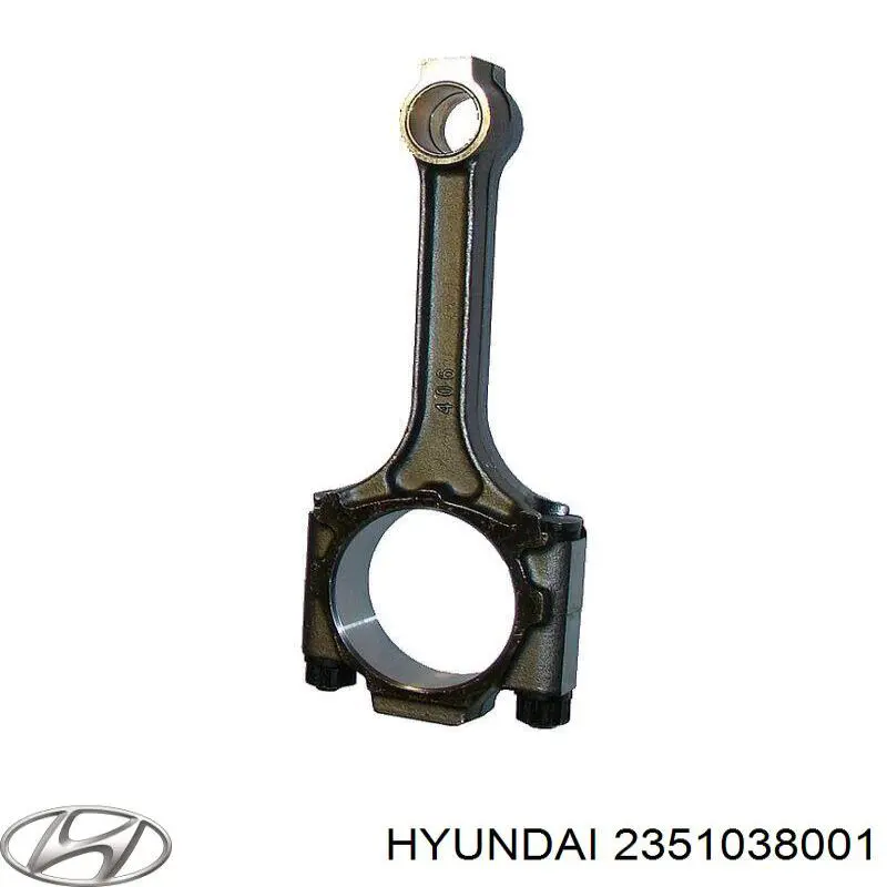 2351038001 Hyundai/Kia шатун поршня двигателя