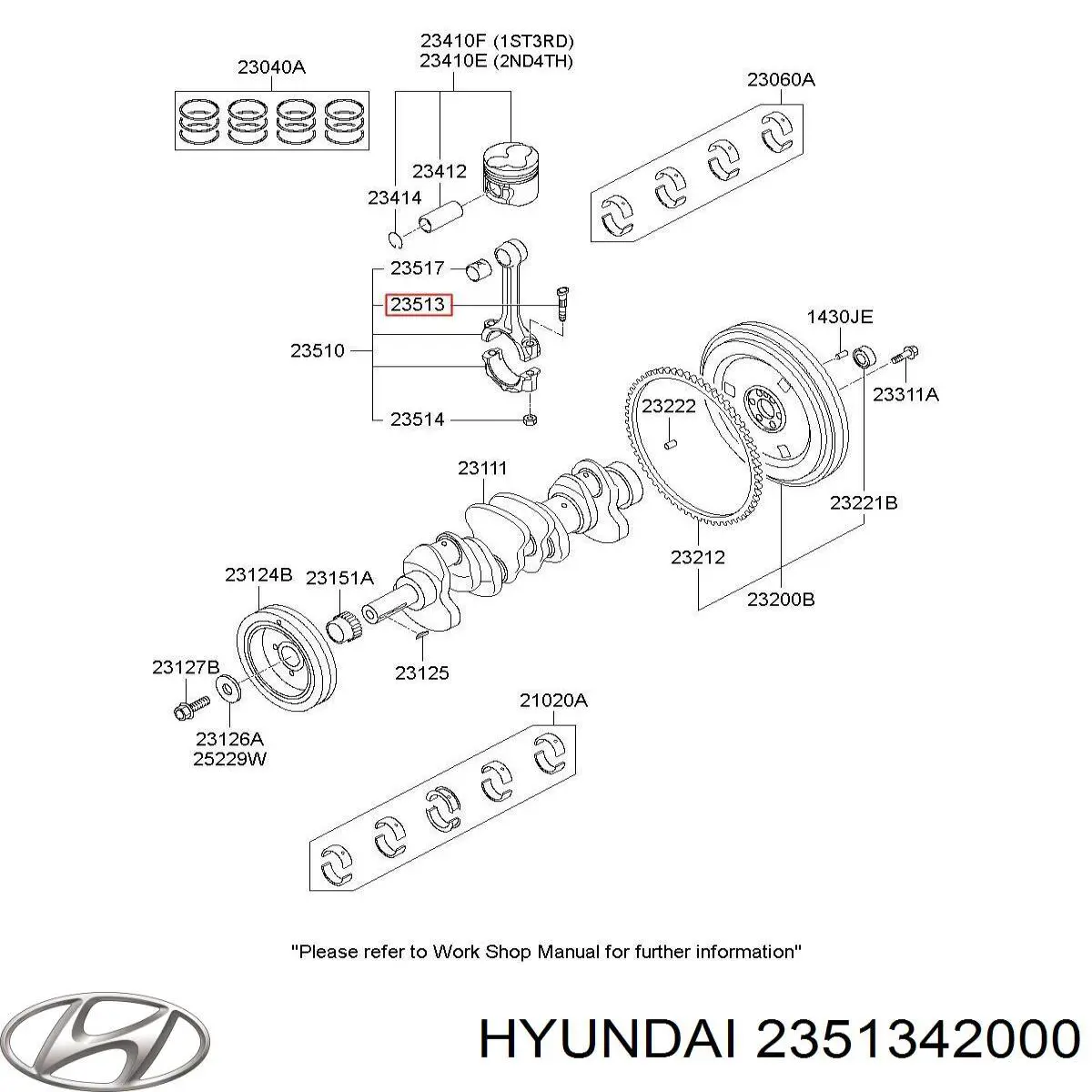 2351342000 Hyundai/Kia 