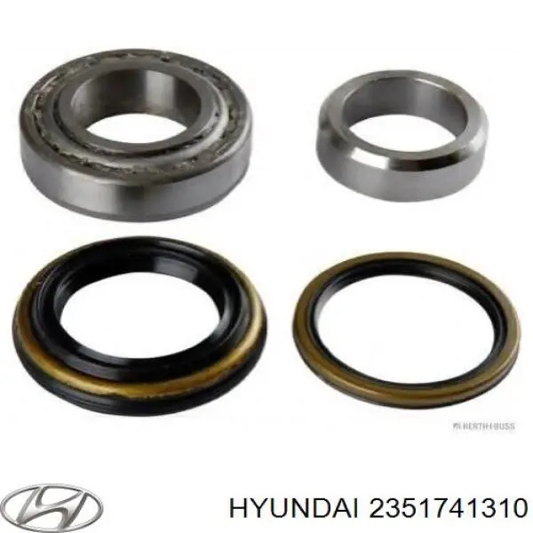 Купить 2351741310 Hyundai/Kia Втулка шатуна