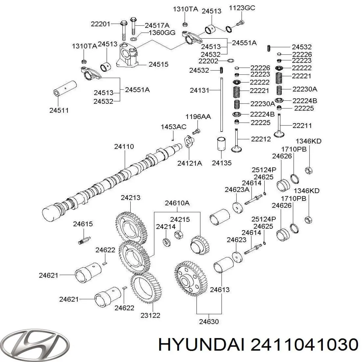 2411041030 Hyundai/Kia 