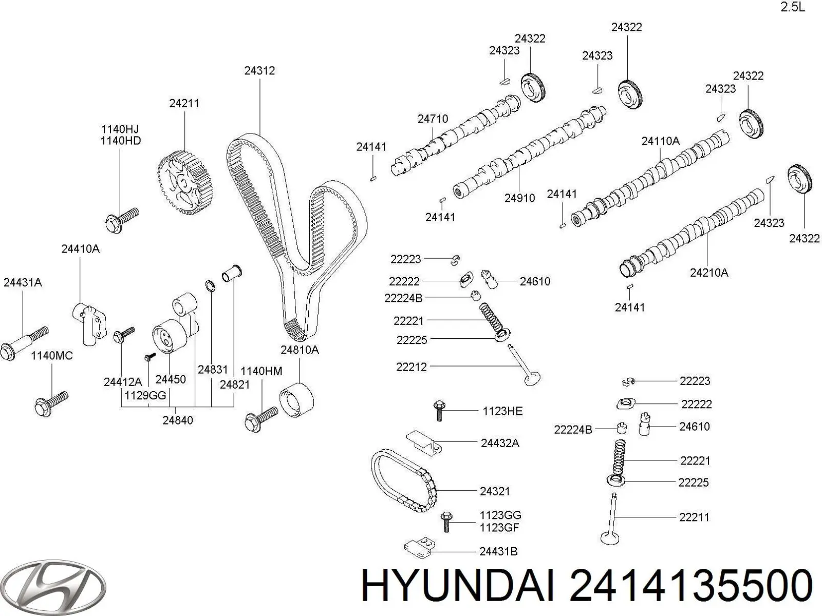  2414135500 Hyundai/Kia