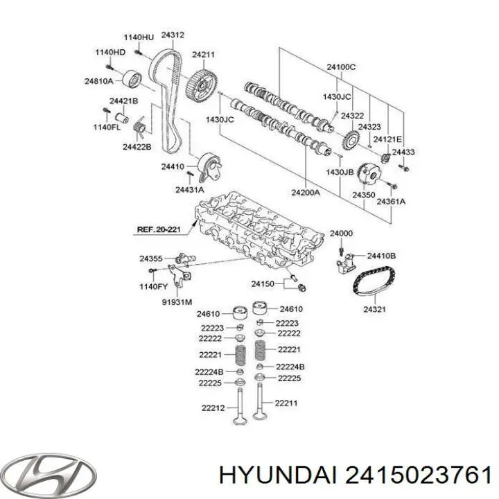 2415023761 Hyundai/Kia 