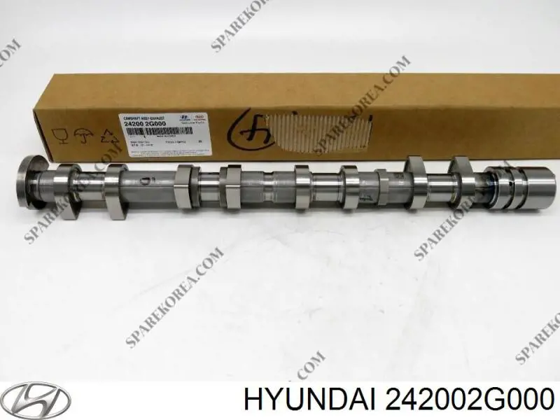 242002G000 Hyundai/Kia распредвал двигателя выпускной