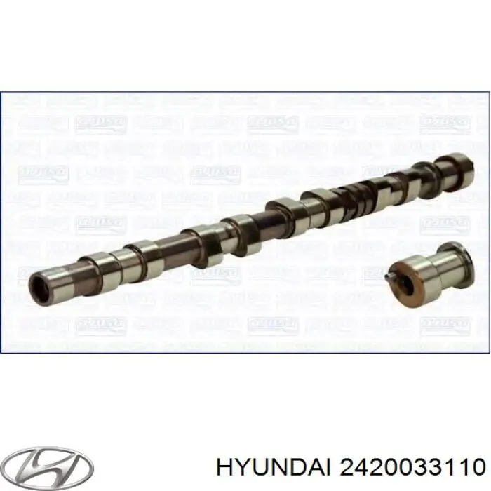 2420033110 Hyundai/Kia распредвал двигателя выпускной