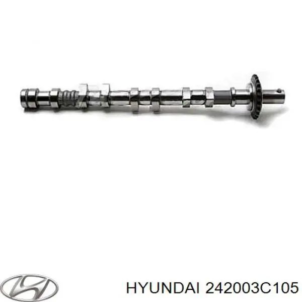 242003C105 Hyundai/Kia распредвал двигателя выпускной левый