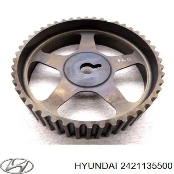 Звездочка-шестерня распредвала двигателя на Hyundai Coupe GK
