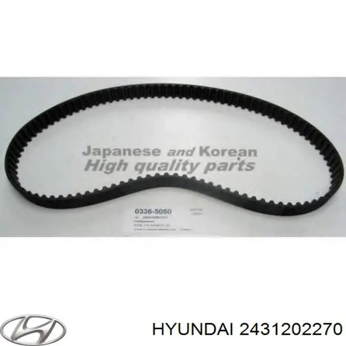Зубчатый ремень Hyundai/Kia 2431202270 цена, от 18.13 USD