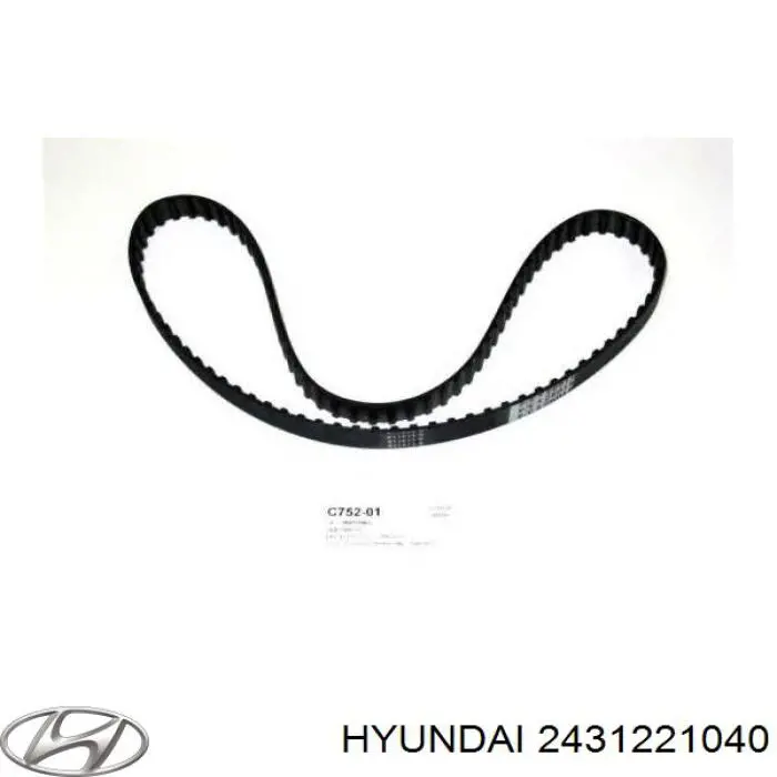 2431221040 Hyundai/Kia ремень грм