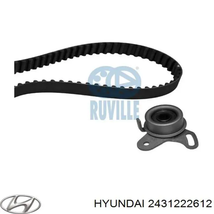 Зубчатый ремень Hyundai/Kia 2431222612 цена, от 14.00 USD