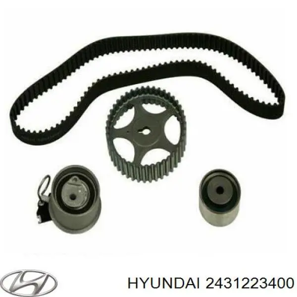 Купить 2431223400 Hyundai/Kia Ремень газораспределительного механизма