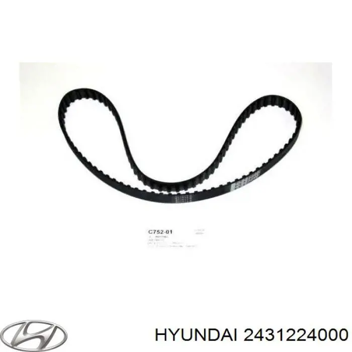 Ремень ГРМ 2431224000 Hyundai/Kia