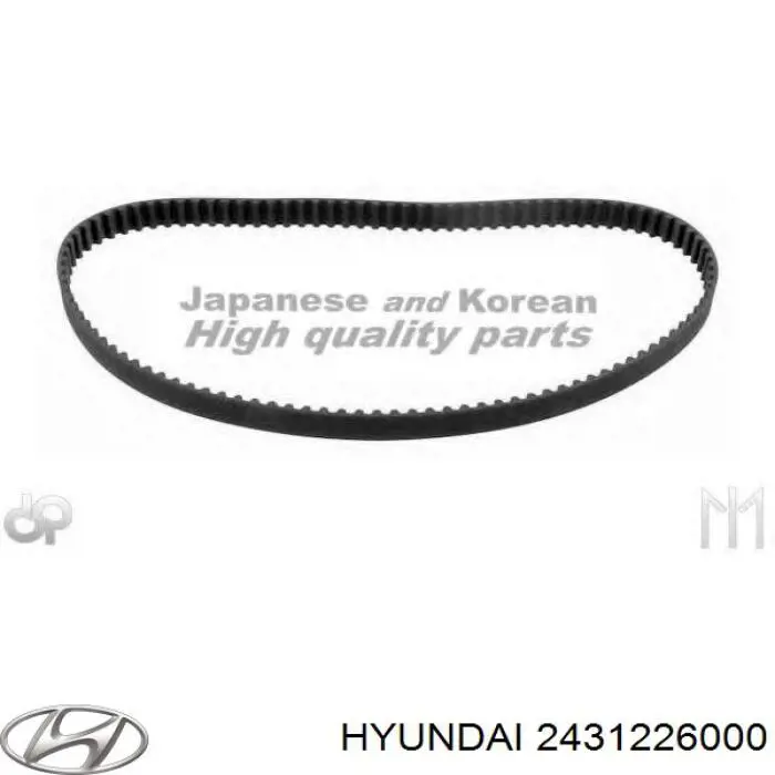 2431226000 Hyundai/Kia ремень грм