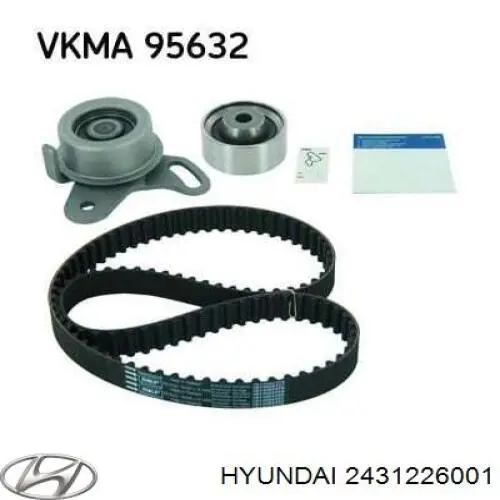 2431226001 Hyundai/Kia ремень грм
