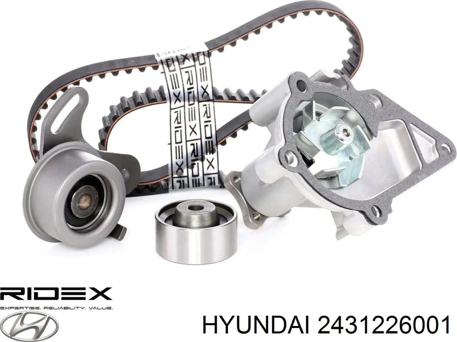Зубчатый ремень Hyundai/Kia 2431226001 цена, от 15.98 USD