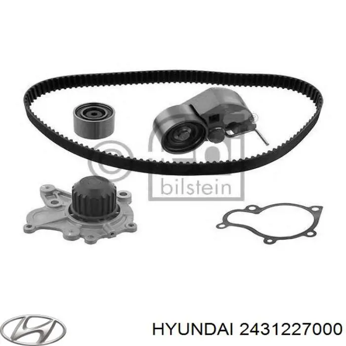 Ремень ГРМ 2431227000 Hyundai/Kia