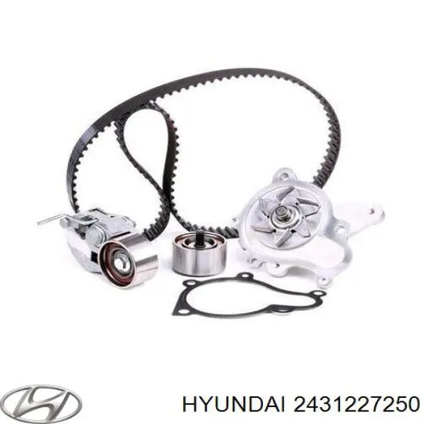 Зубчатый ремень Hyundai/Kia 2431227250 цена, от 61.13 USD