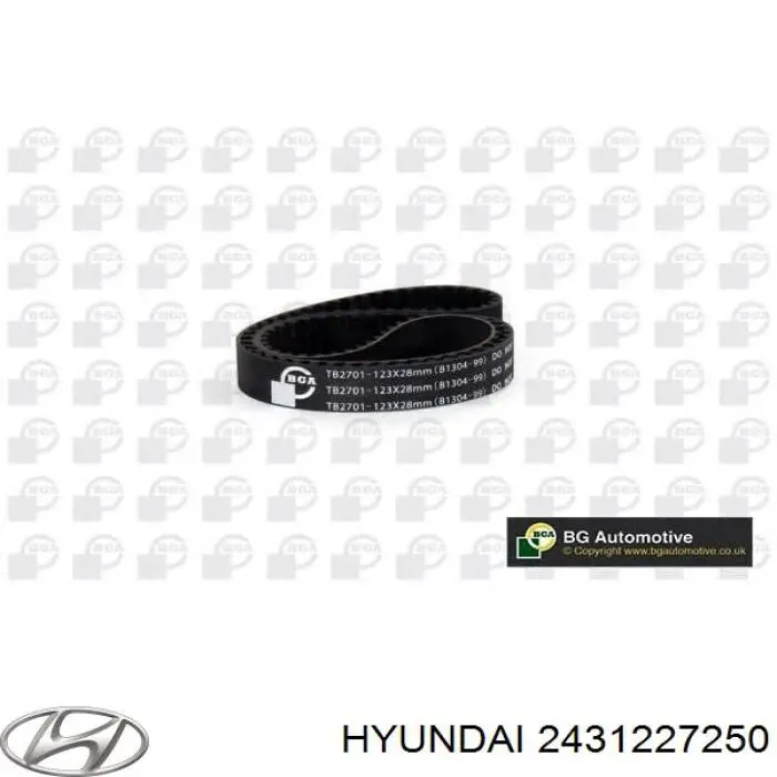 Купить 2431227250 Hyundai/Kia Ремень газораспределительного механизма
