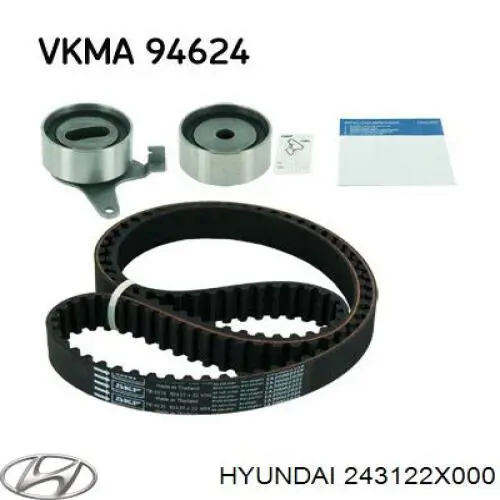 ГРМ ремни Hyundai/Kia 243122X000
