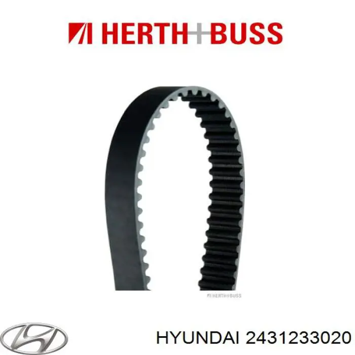 2431233020 Hyundai/Kia Ремень двигателя