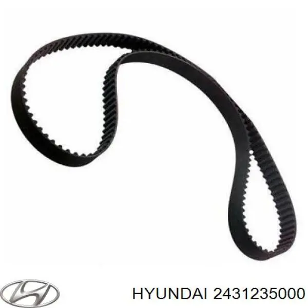 Зубчатый ремень Hyundai/Kia 2431235000 цена, от 19.84 USD
