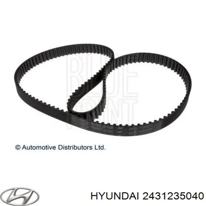 Зубчатый ремень Hyundai/Kia 2431235040 цена, от 19.84 USD