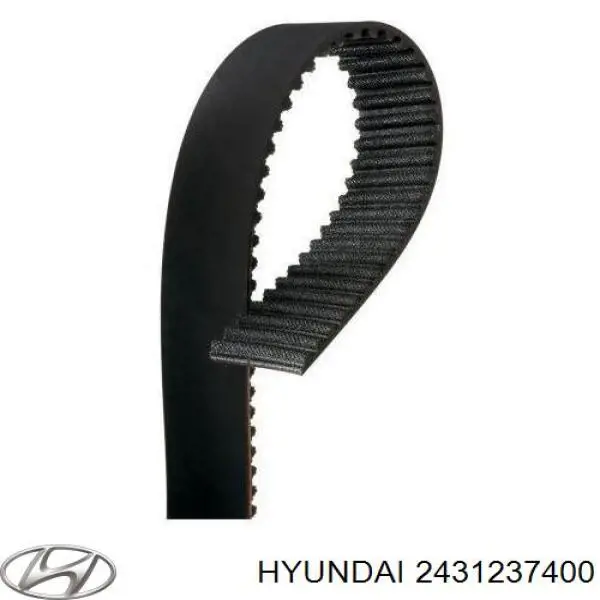 Зубчатый ремень Hyundai/Kia 2431237400 цена, от 85.81 USD