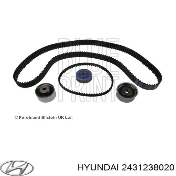 ГРМ ремни Hyundai/Kia 2431238020