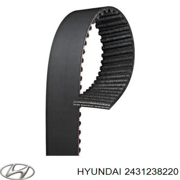 Купить 2431238220 Hyundai/Kia Ремень газораспределительного механизма
