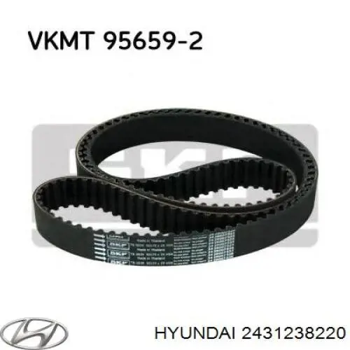 Ремень ГРМ 2431238220 Hyundai/Kia