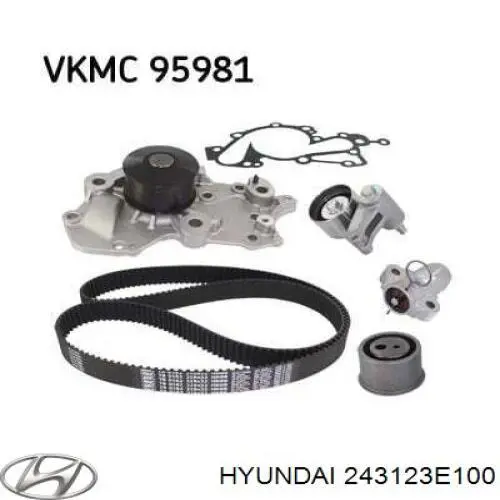 Ремень ГРМ 243123E100 Hyundai/Kia