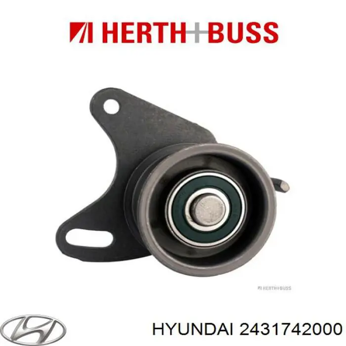 Ролик натяжителя ремня газораспределения Hyundai/Kia 2431742000 цена, от 17.65 USD