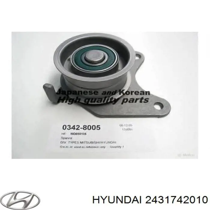 2431742010 Hyundai/Kia ролик грм
