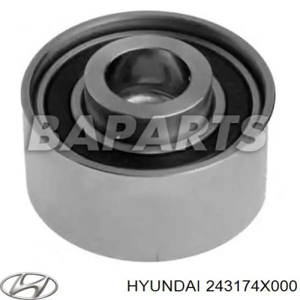 Обводной ролик ремня ГРМ Hyundai/Kia 243174X000 цена, от 26.24 USD