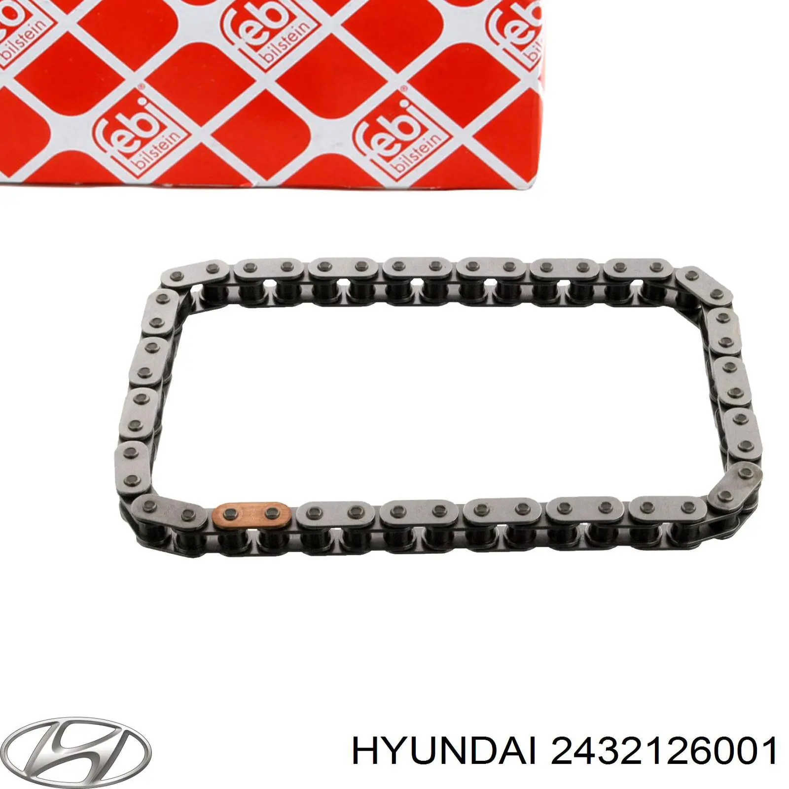 Купить 2432126001 Hyundai/Kia Цепь ГРМ, распредвала
