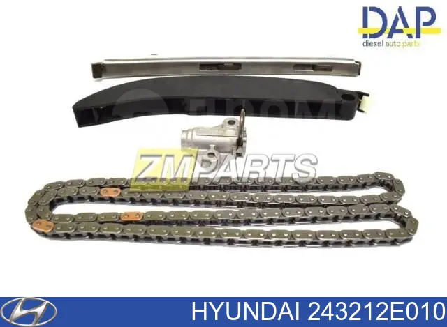 243212E010 Hyundai/Kia cadeia do mecanismo de distribuição de gás
