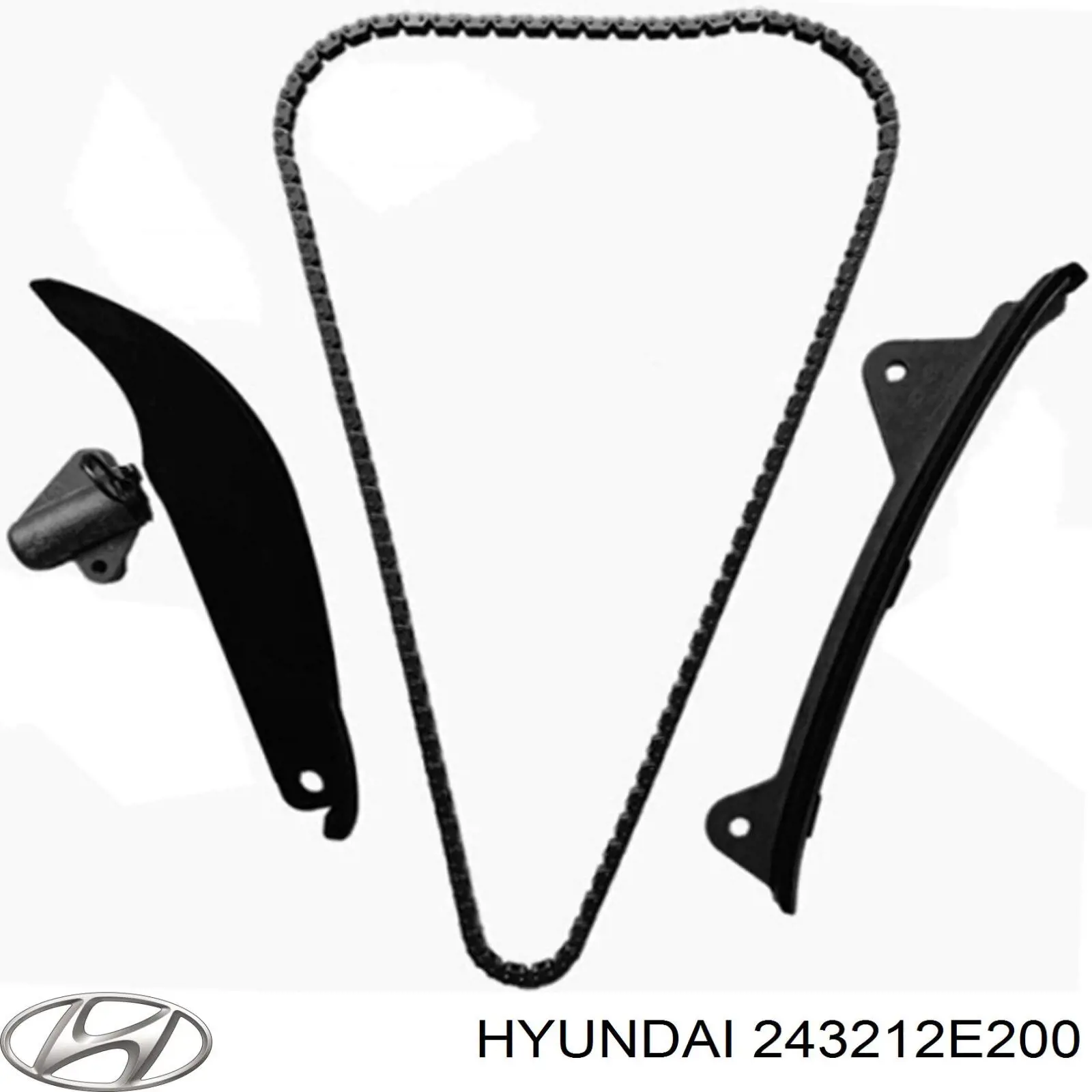 Купить 243212E200 Hyundai/Kia Цепь ГРМ, распредвала