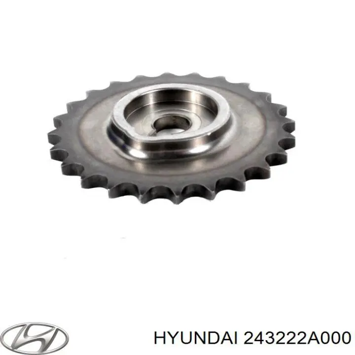 Звездочка-шестерня распредвала двигателя на Hyundai Elantra HD